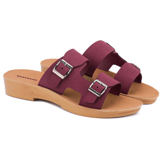 Bersache Extra Soft Classic Casual with  Regular wear with Ultra Soft & Flexibility Technology Flip Flop For women's/Girl's-(Brown-6233)