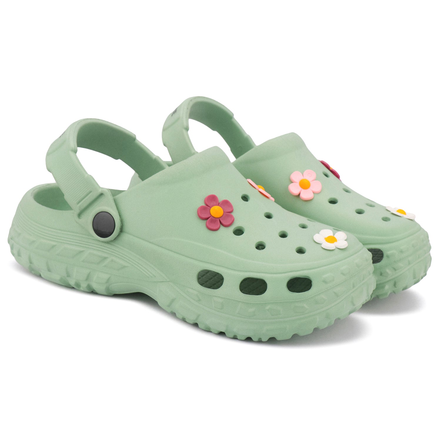 Bersache Extra Soft Classic Casual with  Regular wear with Ultra Soft & Flexibility Technology sandals for Women's & Girl's (6299-Green)