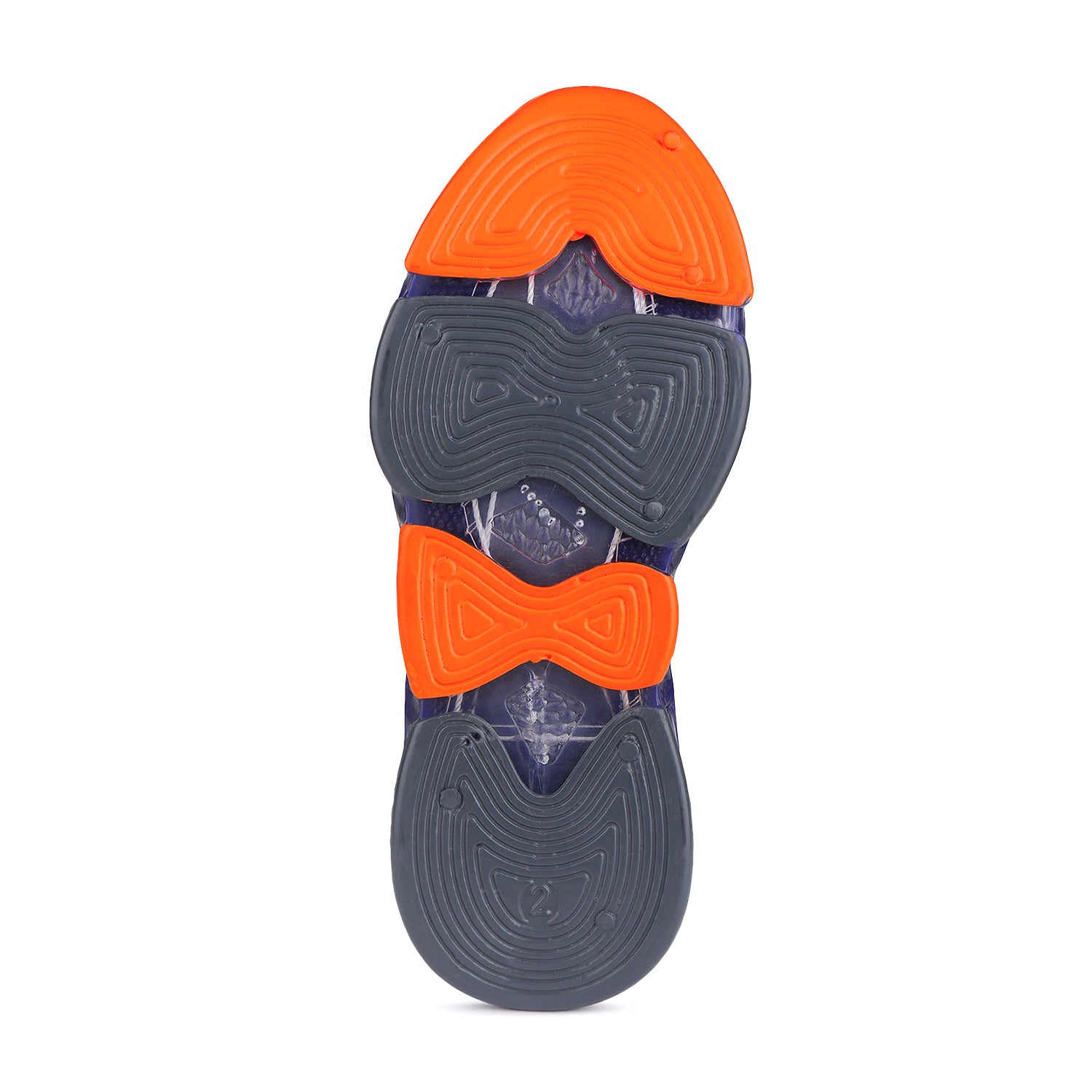 Bersache Casual Sneaker shoe for Kids|Soft Cushioned Insole,Slip-Resistance Casuals For Kids - Orange - 8037.