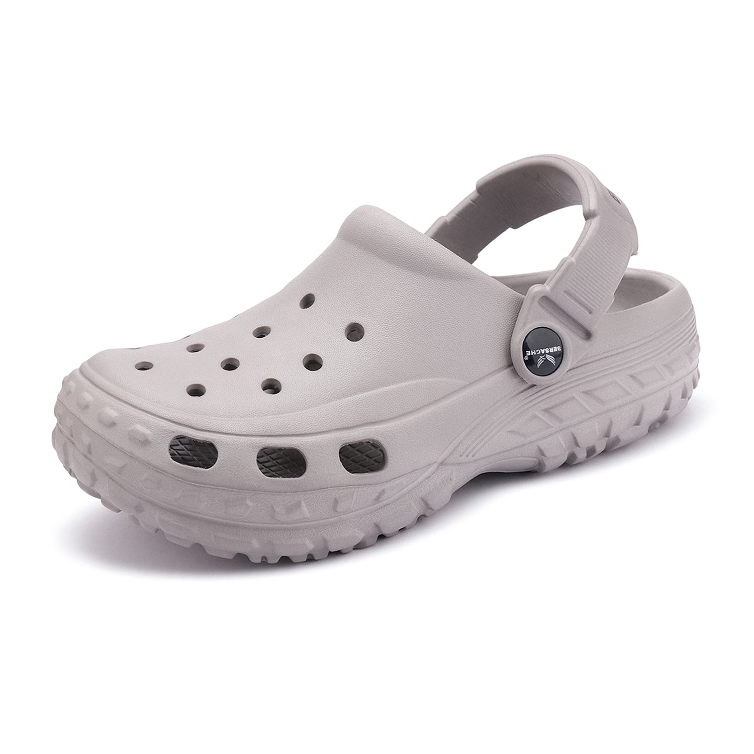 Bersache Extra Soft Classic Casual CHAPPAL with  Regular wear with Ultra Soft & Flexibility Technology Clog's for Kids's - Gray -6203.