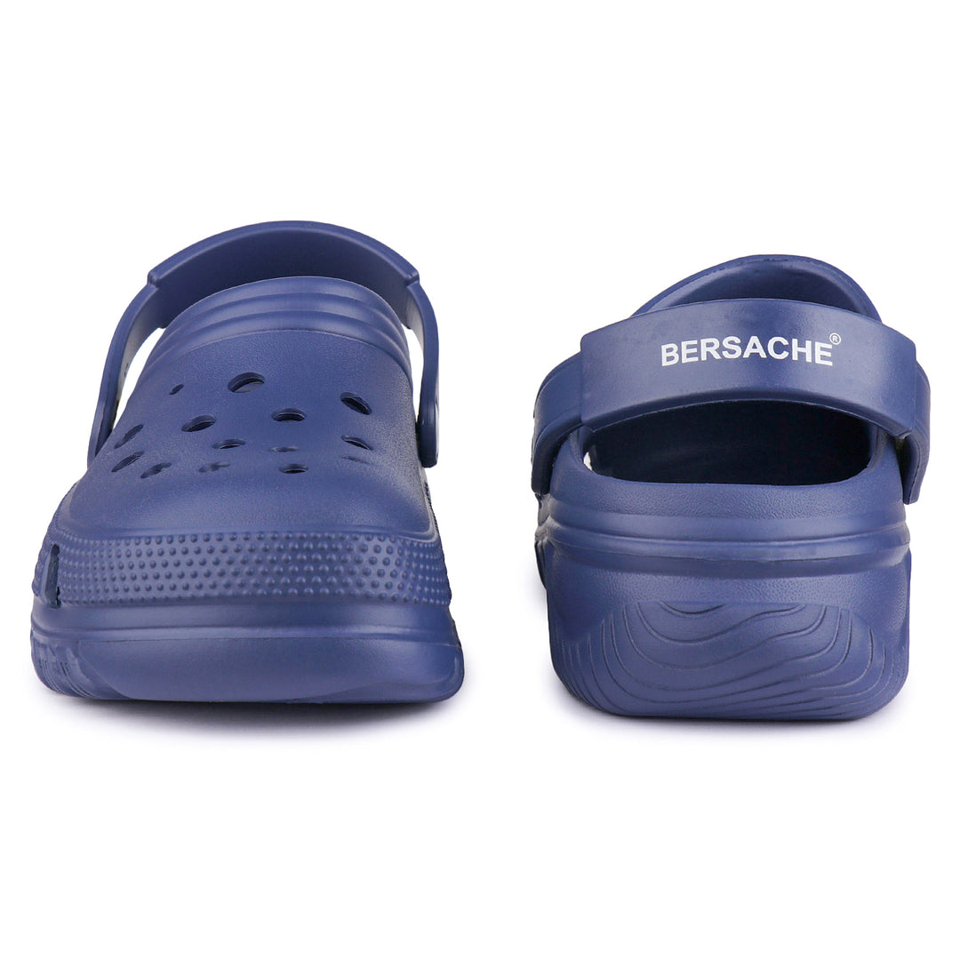 Bersache Extra Soft Classic Casual with  Regular wear with Ultra Soft & Flexibility Technology Clog for Men's & Boy's (6133 Blue)