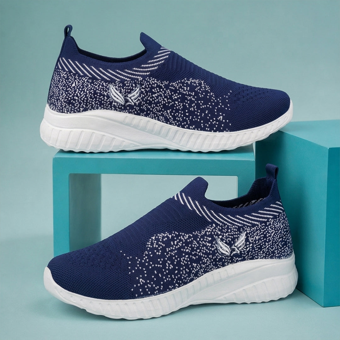 Bersache Casual Sneaker shoe for Women| Soft Cushioned Insole , Slip-Resistance Casuals For Women's-(8171-Blue)