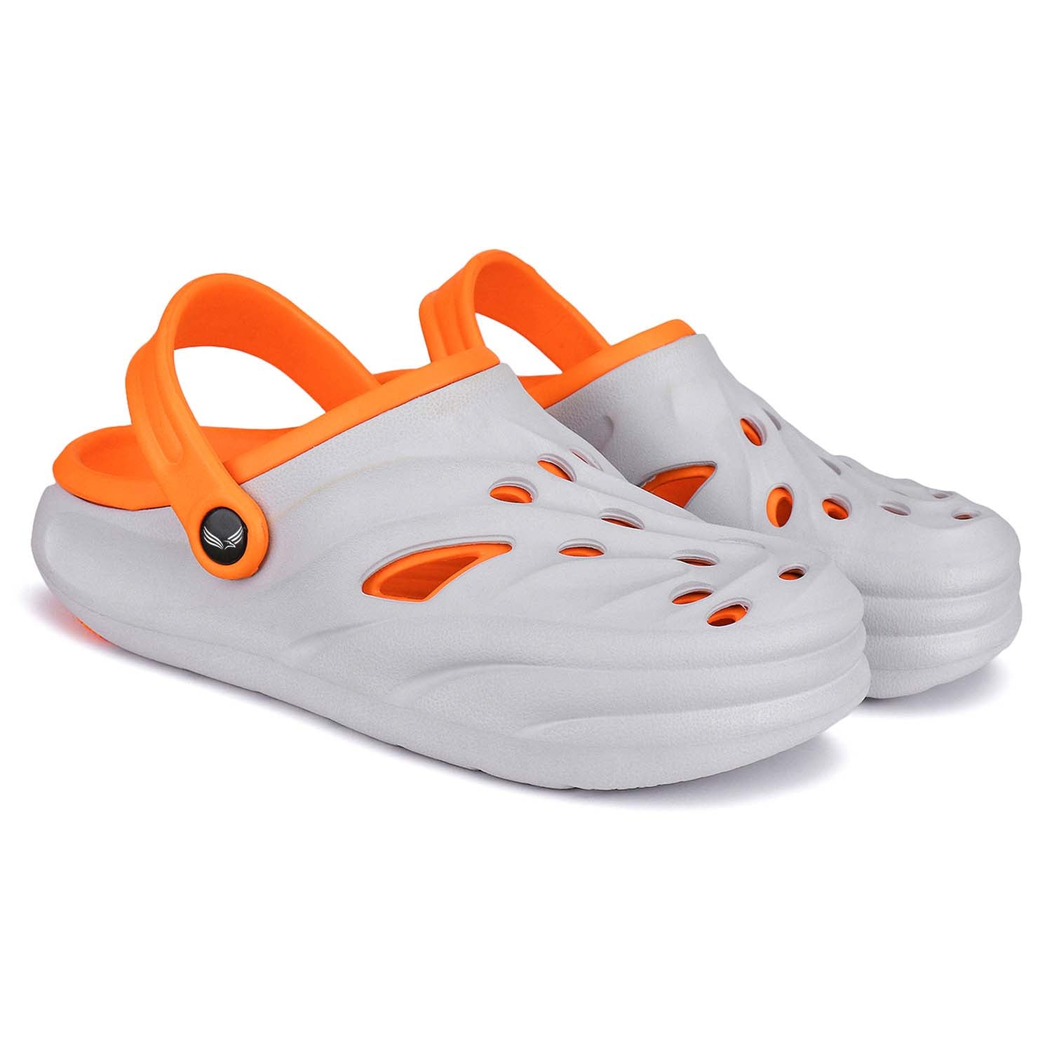 Bersache Extra Soft Classic Casual with  Regular wear with Ultra Soft & Flexibility Technology Clog for Men's & Boy's-Orange-6030