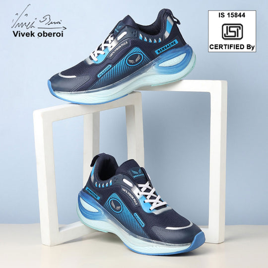 Bersache Sneaker, Loafers ,Casual With Extra Comfort Sneakers For Mens  (9200-Navy Blue)