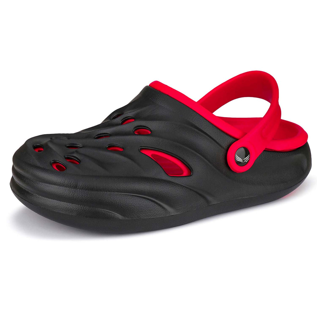 Bersache Extra Soft Classic Casual with Back Strap Regular wear with Ultra Soft & Flexibility Technology Flip-Flop for Men's/ Boy's -(Red-6029)