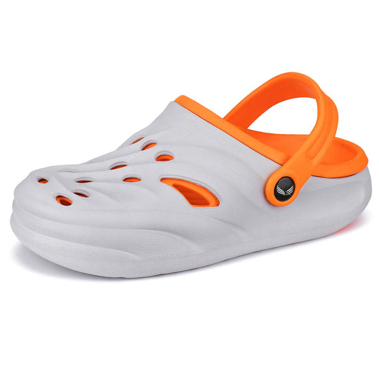 Bersache Extra Soft Classic Casual with  Regular wear with Ultra Soft & Flexibility Technology Clogs for Men's & Boy's  Orange 6030