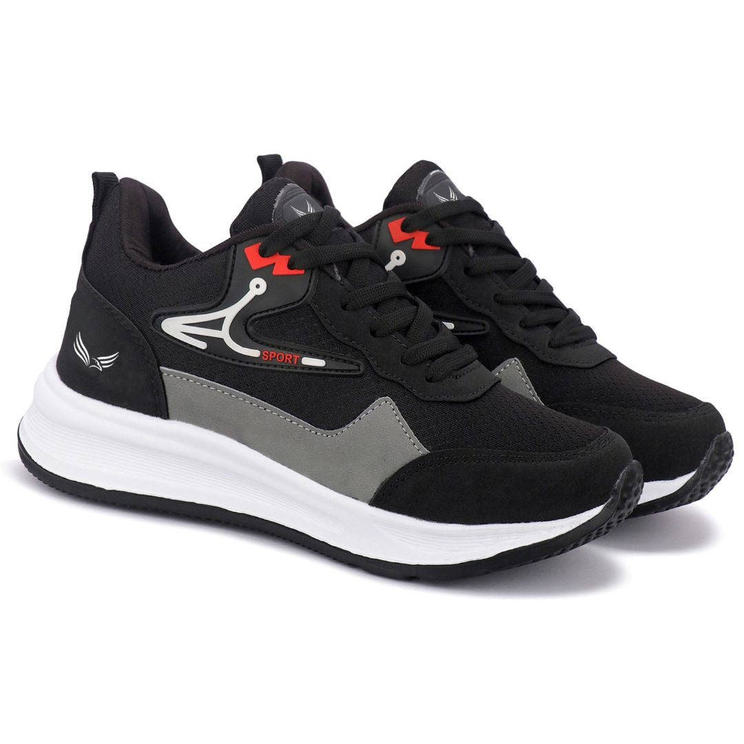 Bersache Premium Sports ,walking,Gym,cricket, Trending  Running Shoes For Men's (Black-8131)