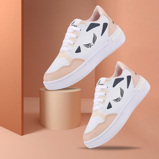 Bersache Sneaker, Loafers ,Casual with Extra comfort Sneaker Colour Changing shoes for Women (Pink-8066)