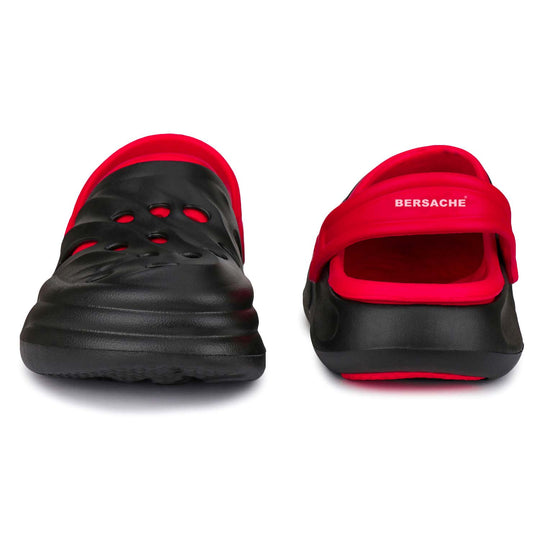 Bersache Extra Soft Classic Casual with Back Strap Regular wear with Ultra Soft & Flexibility Technology Flip-Flop for Men's/ Boy's -(Red-6029)