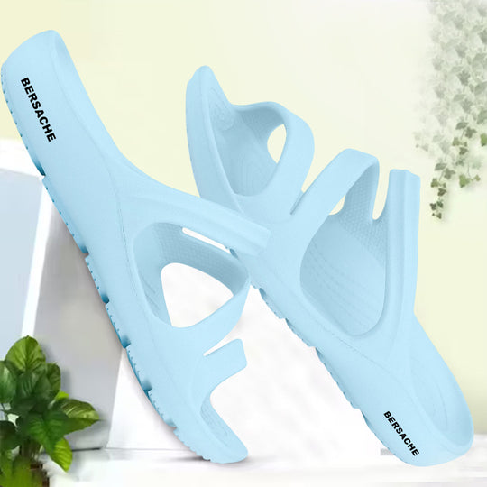 Bersache Extra Soft Classic Casual with  Regular wear with Ultra Soft & Flexibility Technology Sandal's For Women's & Girl's-(6249-Blue)