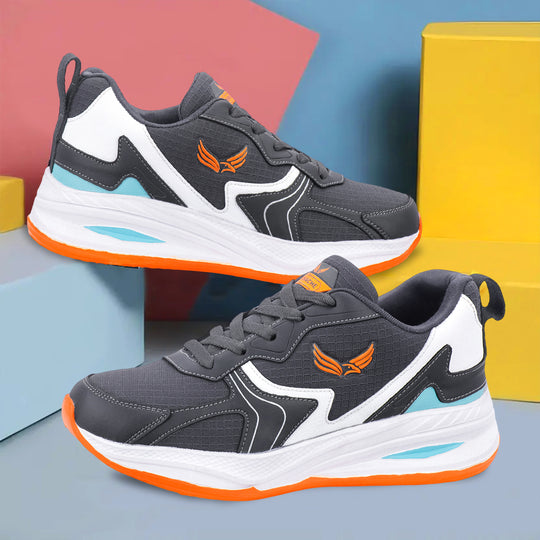 Bersache Casual Sneaker shoe for Men| Soft Cushioned Insole , Slip-Resistance Casuals For Men (8118-Blue)