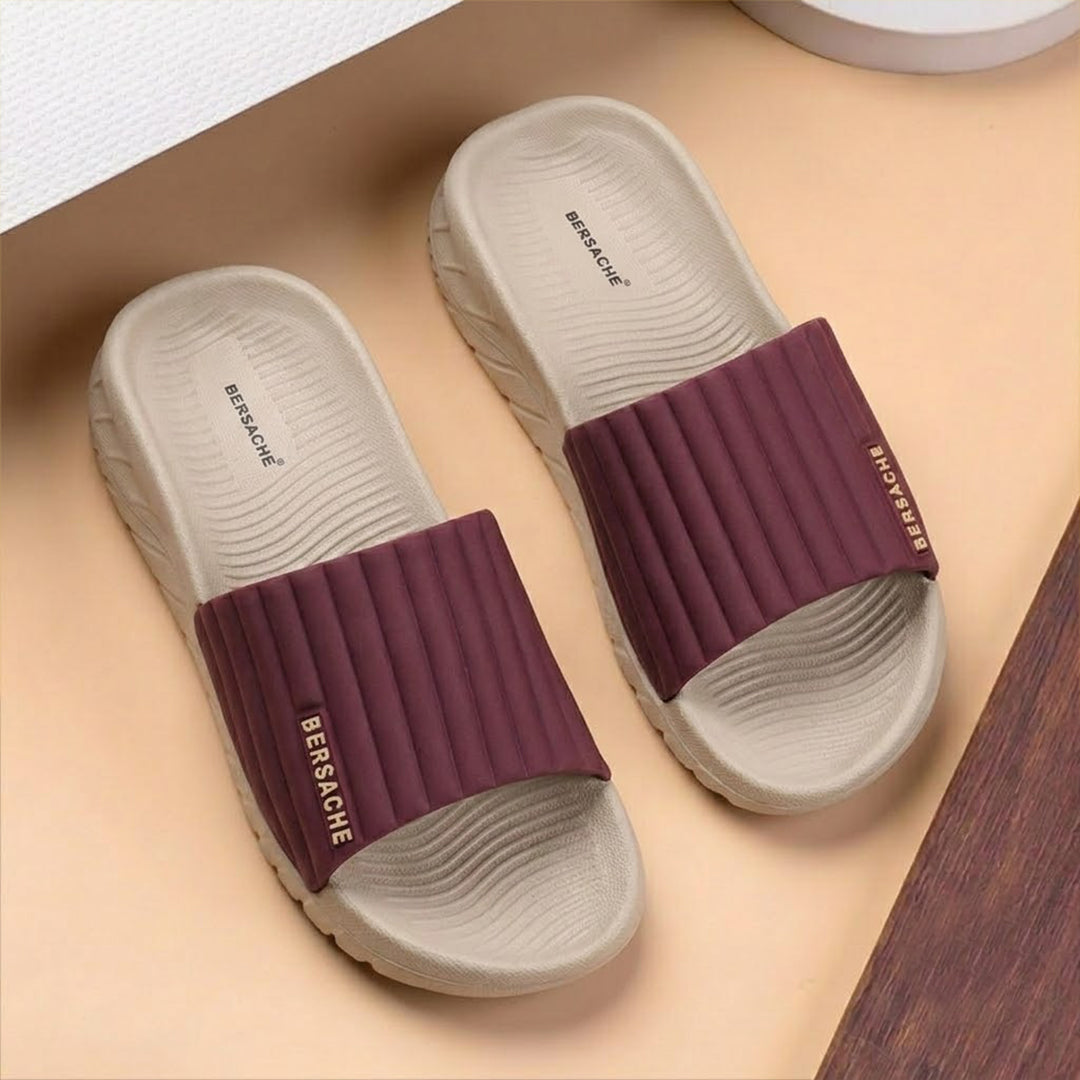 Bersache Extra Soft Classic Casual with  Regular wear with Ultra Soft & Flexibility Technology Sandal For Men's-(beige)-6330.