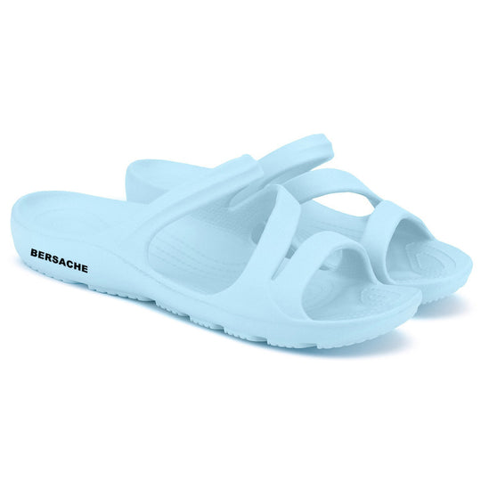 Bersache Extra Soft Classic Casual with  Regular wear with Ultra Soft & Flexibility Technology Flip-Flop for Women's & Girl's (6249-Blue)