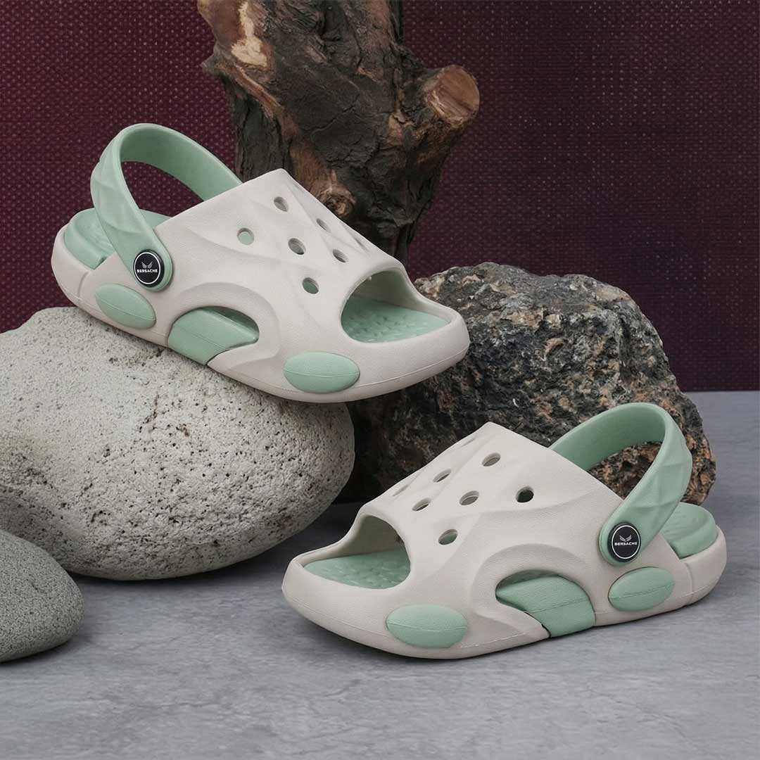 Bersache Extra Soft Classic Casual CHAPPAL with  Regular wear with Ultra Soft & Flexibility Technology Sandal for Kids's - Beige -6318.
