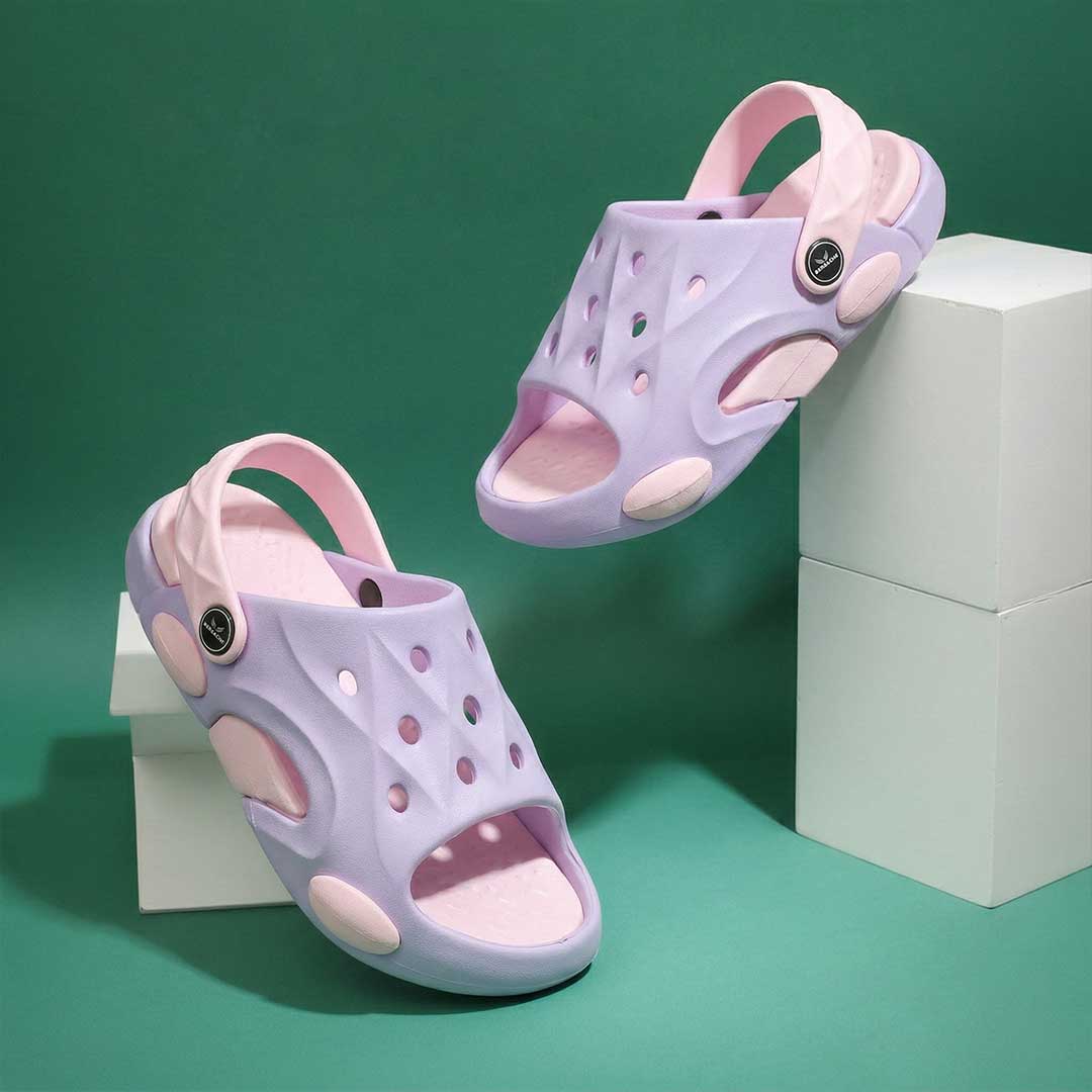 Bersache Extra Soft Classic Casual CHAPPAL with  Regular wear with Ultra Soft & Flexibility Technology Slipper for Kids's - Purple -6319.
