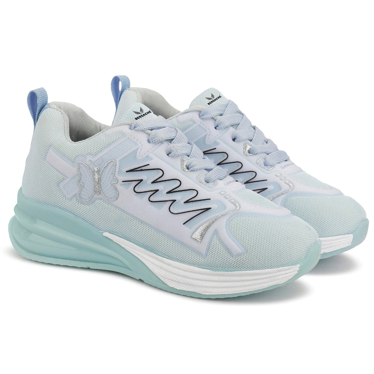 Bersache Premium Sports ,walking,Gym,cricket, Trending  Running Shoes For Women's-(8141-Mint)