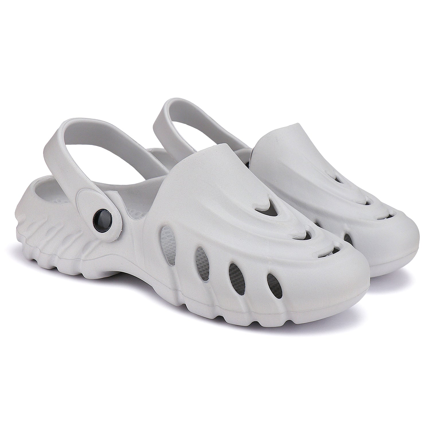 Bersache Extra Soft Classic Casual with  Regular wear with Ultra Soft & Flexibility Technology Clogs for Men's & Boy's-Grey-6007.