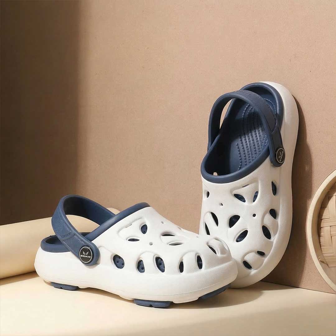 Bersache Extra Soft Classic Casual CHAPPAL with  Regular wear with Ultra Soft & Flexibility Technology Sandal for Kids's - White-6317.
