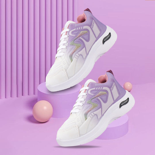 Bersache Sneaker, Loafers ,Casual with Extra comfort Sneaker Colour Changing shoes for Women (Purple-8063)