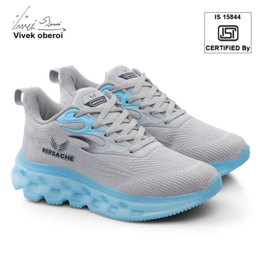Bersache Sneaker, Loafers ,Casual With Extra Comfort Sneakers For Mens  (9198-Grey)
