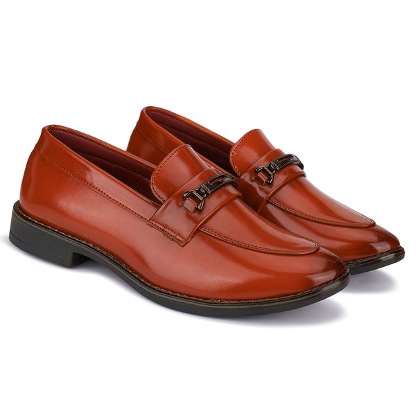Bersache Comfortable Formal Outdoor Stylish Officewear Partywear Shoes For Men 9090(Tan)