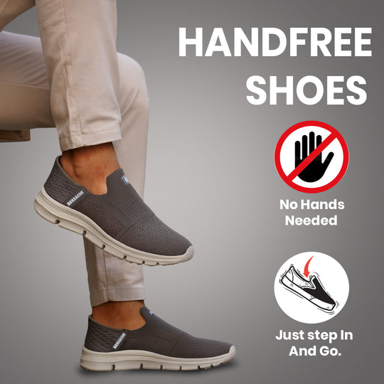 Bersache Premium Sports,Gym, Trending Stylish Running Shoes For Men (8076-Grey)