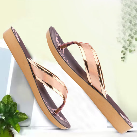 Bersache Extra Soft Classic Casual with  Regular wear with Ultra Soft & Flexibility Technology Sandal's For Women's & Girl's-(6236-Pink)