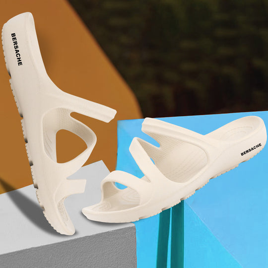 Bersache Extra Soft Classic Casual with  Regular wear with Ultra Soft & Flexibility Technology Flip-Flop for Women's & Girl's (6251-Beige)