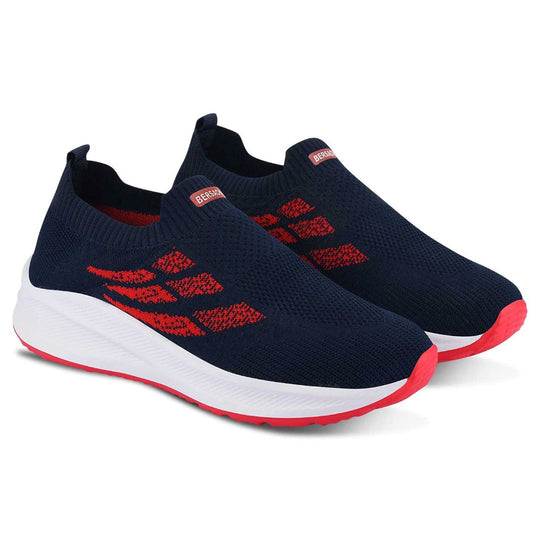 Bersache Premium Sports,Gym, Trending Stylish Running Shoes For Men (8111-Black)