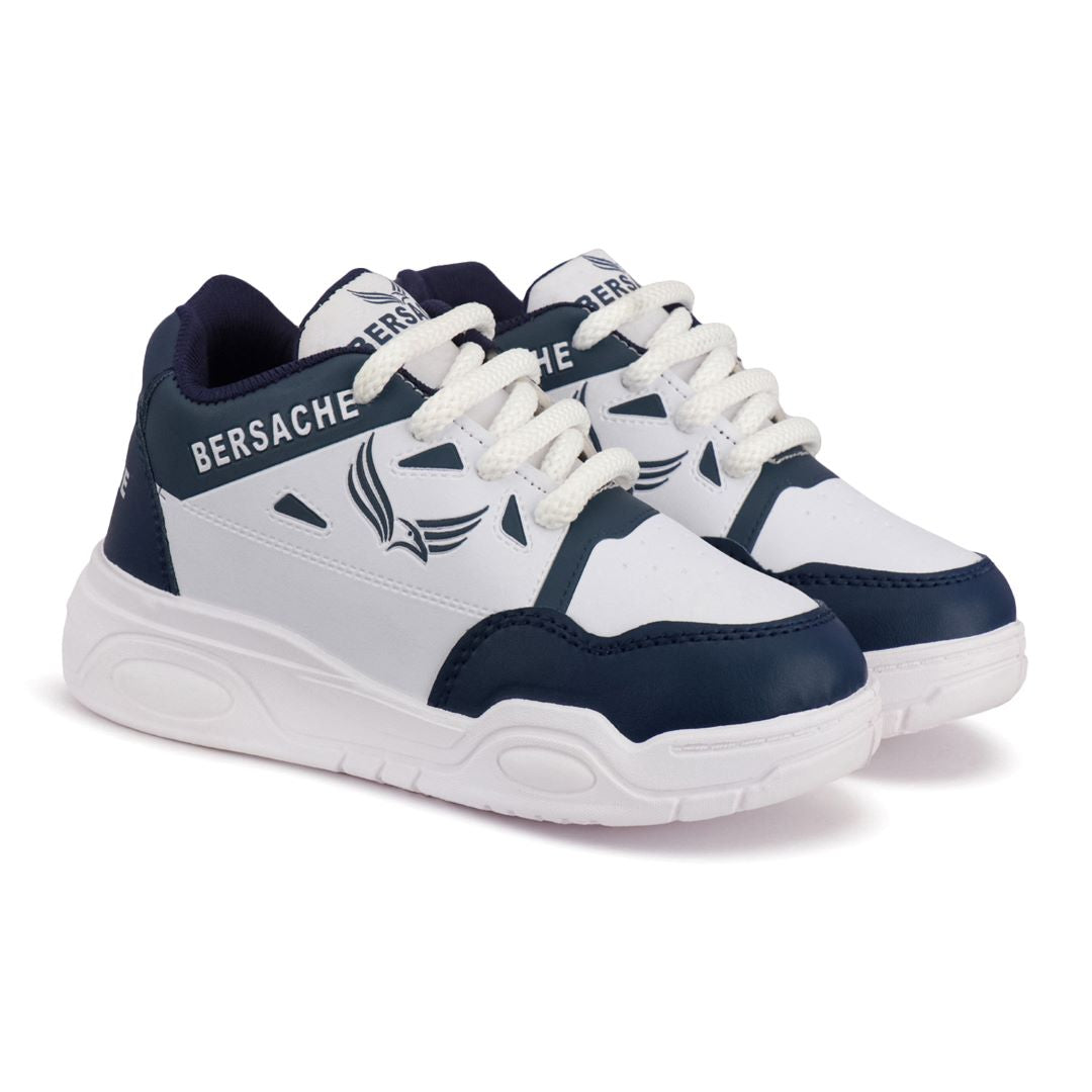 Bersache Premium Sports,walking,Gym,cricket,Trending Running Shoes For Kid's - Blue-6277.