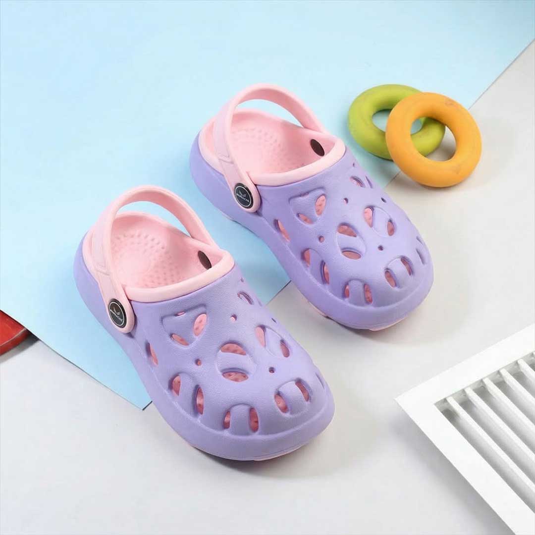 Bersache Extra Soft Classic Casual CHAPPAL with  Regular wear with Ultra Soft & Flexibility Technology Slipper for Kids's - Purple -6316.