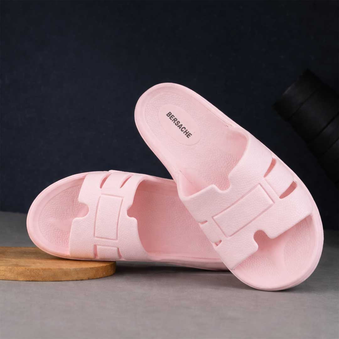 Bersache Extra Soft Classic Casual  with  Regular wear with Ultra Soft & Flexibility Technology Flip-Flop for Women's-(6302-Pink) .