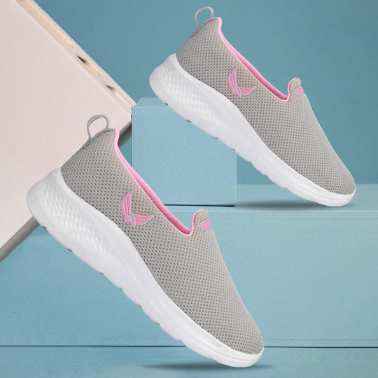 Bersache Sneaker, Loafers ,Casual with Extra comfort Sneaker Colour Changing shoes for Women (Grey-8098)