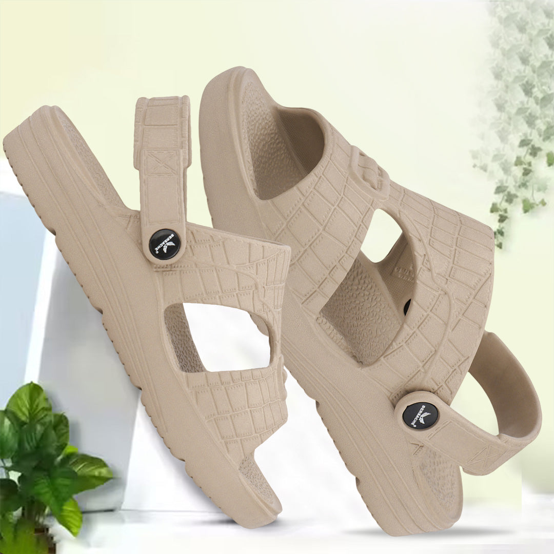 Bersache Extra Soft Classic Casual with  Regular wear with Ultra Soft & Flexibility Technology Flipflop For Men's & Boy's (Beige-6272).