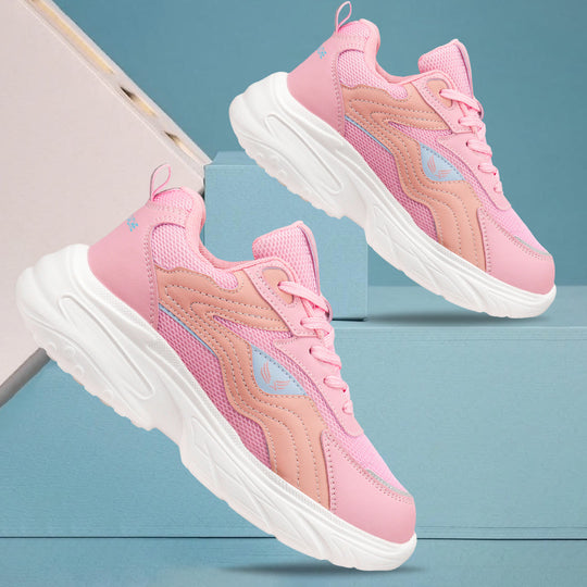 Bersache Sneaker, Loafers ,Casual with Extra comfort Sneaker Colour Changing shoes for Women (Pink-8106)