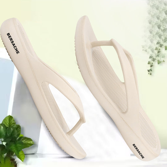 Bersache Extra Soft Classic Casual with  Regular wear with Ultra Soft & Flexibility Technology Sandal's For Women's & Girl's-(6254-Beige)