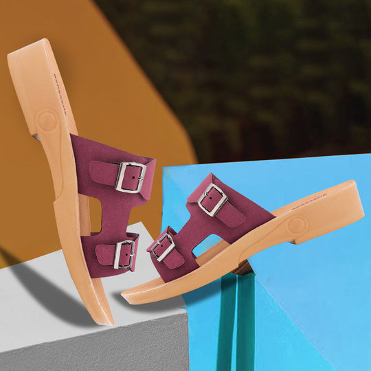 Bersache Extra Soft Classic Casual with  Regular wear with Ultra Soft & Flexibility Technology Flip Flop For women's/Girl's-(Brown-6233)