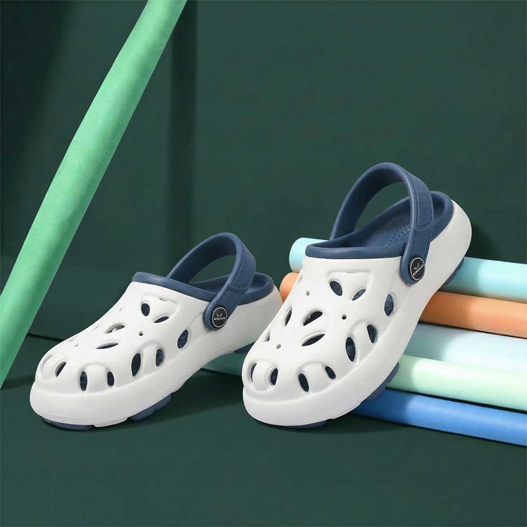 Bersache Extra Soft Classic Casual CHAPPAL with  Regular wear with Ultra Soft & Flexibility Technology Slipper for Kids's - White -6317.