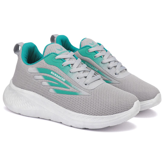 Bersache Premium Sports ,Gym, Trending Stylish Running Colour Changing shoes for Women (8093-Grey)