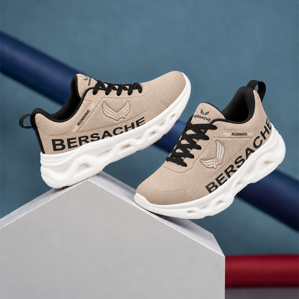 Bersache Premium Casual Shoes Men's-(8189-Brown)