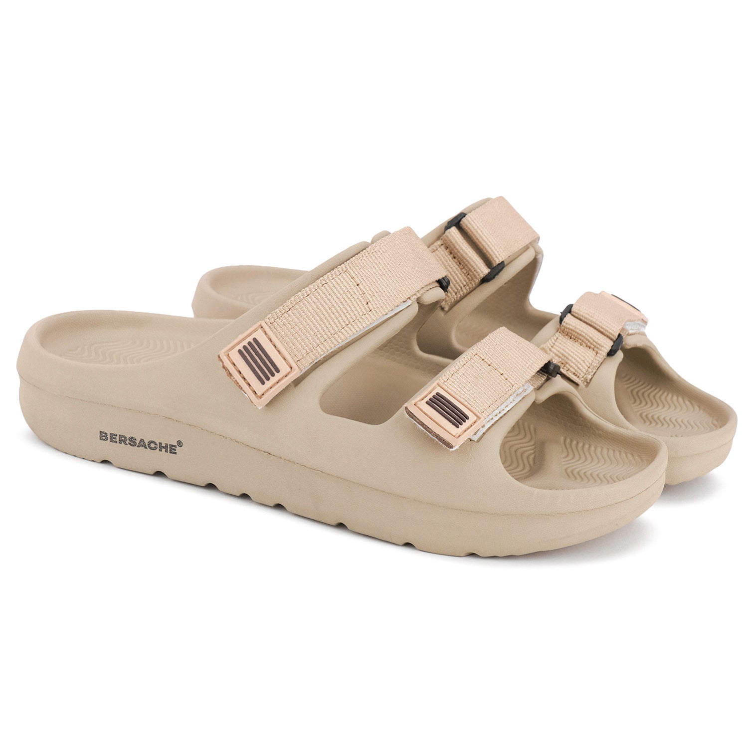 Bersache Extra Soft Classic Casual with  Regular wear with Ultra Soft & Flexibility Technology Slipper For Men's & Boy's-(Beige-6287)