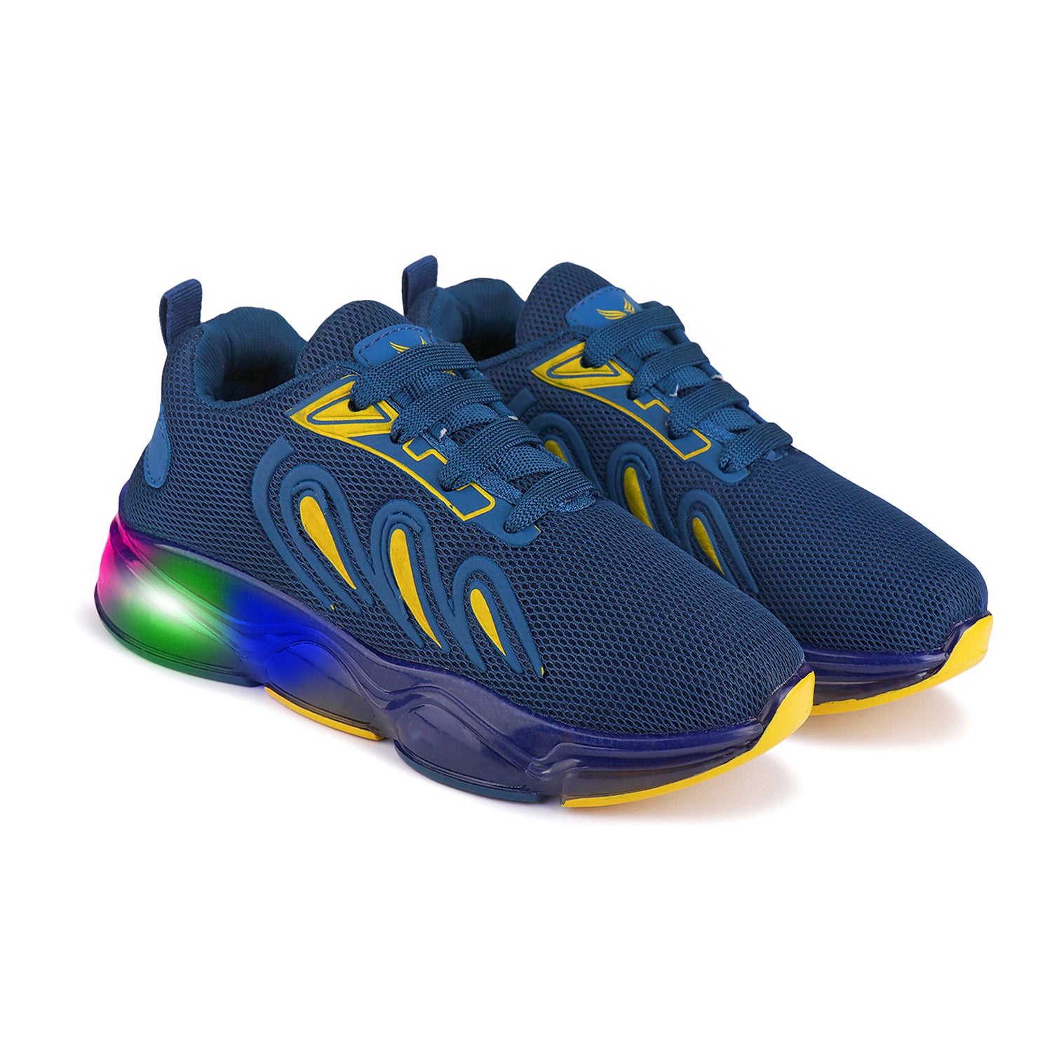 Bersache Premium Sports,walking,Gym,cricket,Trending Running Shoes For Kid's - Navy Blue -8035.