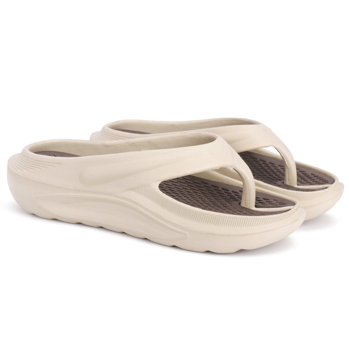 Doctor Bersache Newly Launched Orthopedic Comfort Slippers for Men | Diabetic Friendly | Extra Cushioning | Arch Support | Pain Relief | Beige DB -102