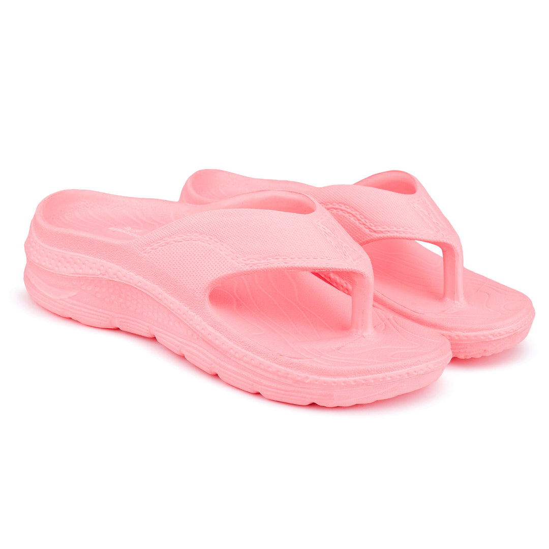 Bersache Extra Soft Classic Casual with  Regular wear with Ultra Soft & Flexibility Technology Flip Flop for Women's & Girl's (6187-Pink)