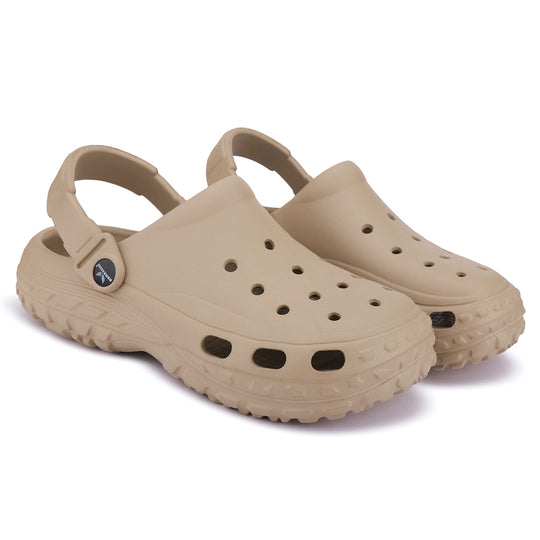 Bersache Extra Soft Classic Casual with  Regular wear with Ultra Soft & Flexibility Technology Clog's for Women's & Girl's Beige-6195