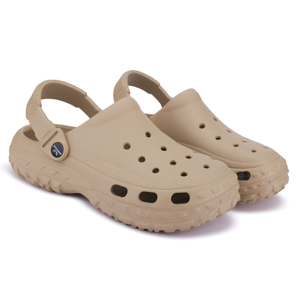 Bersache Extra Soft Classic Casual with  Regular wear with Ultra Soft & Flexibility Technology Clog's for Women's & Girl's Beige-6195