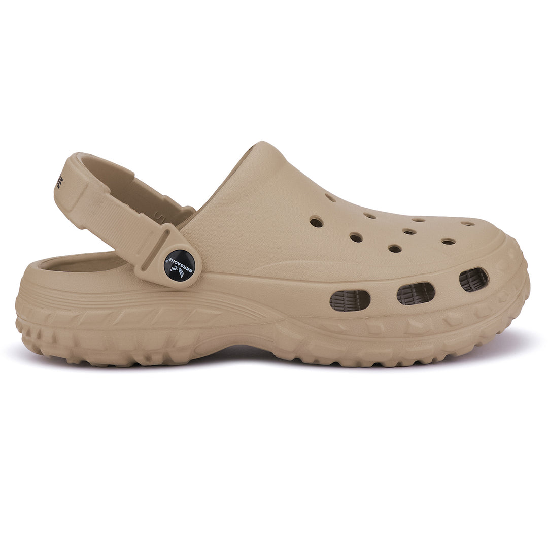 Bersache Extra Soft Classic Casual with  Regular wear with Ultra Soft & Flexibility Technology Clog's for Women's & Girl's Beige-6195