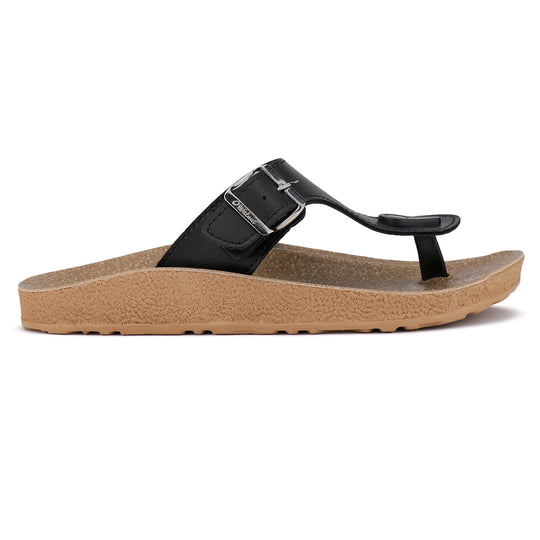 Bersache Extra Soft Classic Casual with  Regular wear with Ultra Soft & Flexibility Technology Flip-Flop for Men's & Boy's (6209-Black)