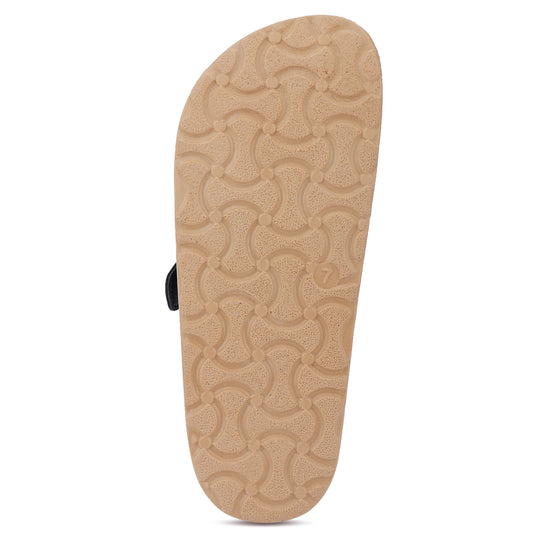 Bersache Extra Soft Classic Casual with  Regular wear with Ultra Soft & Flexibility Technology Flip-Flop for Men's & Boy's (6209-Black)