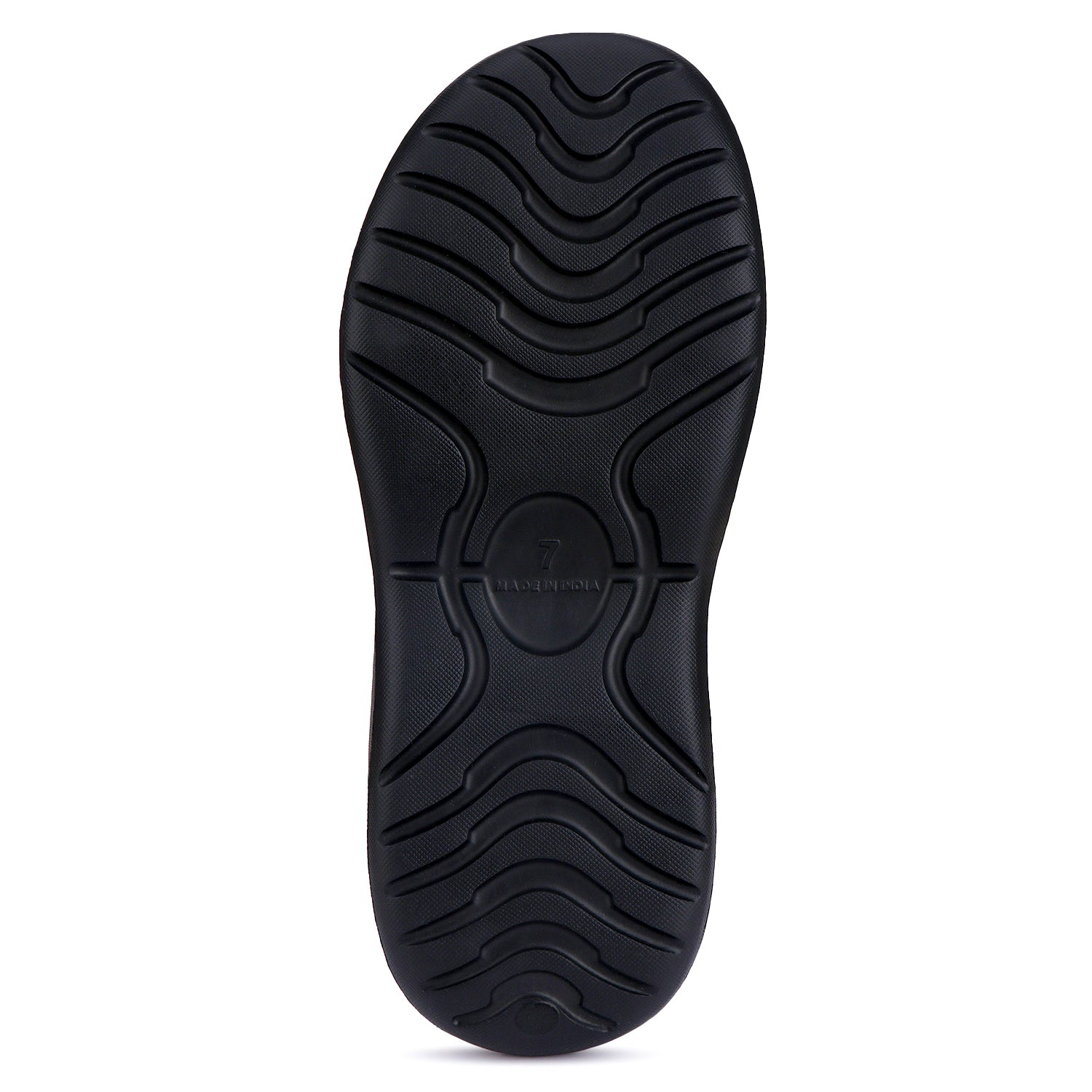 Bersache Extra Soft Classic Casual with Back Strap Regular wear with Ultra Soft & Flexibility Technology Flip-Flop for Men's/ Boy's-Black-6061